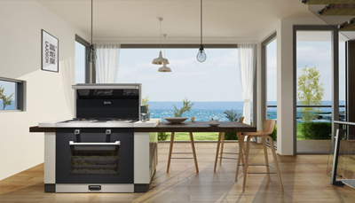 美食當配好廚房，廚房煥新從藍炬星集成灶開始