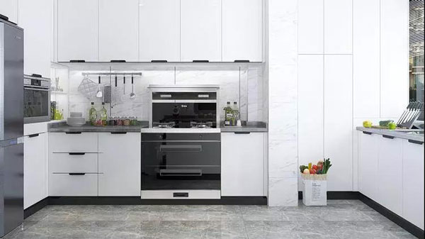 ▲ 集成設(shè)計，讓廚房充滿快樂