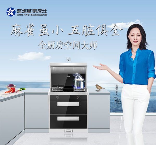 藍(lán)炬星S1集成灶