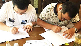 喜訊，湖南婁底毛總成功加盟藍炬星集成灶！