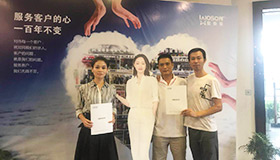 喜報，貴州鄧總成功加入藍炬星集成灶