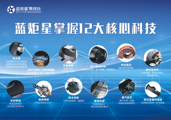 藍炬星掌握12大核心技術