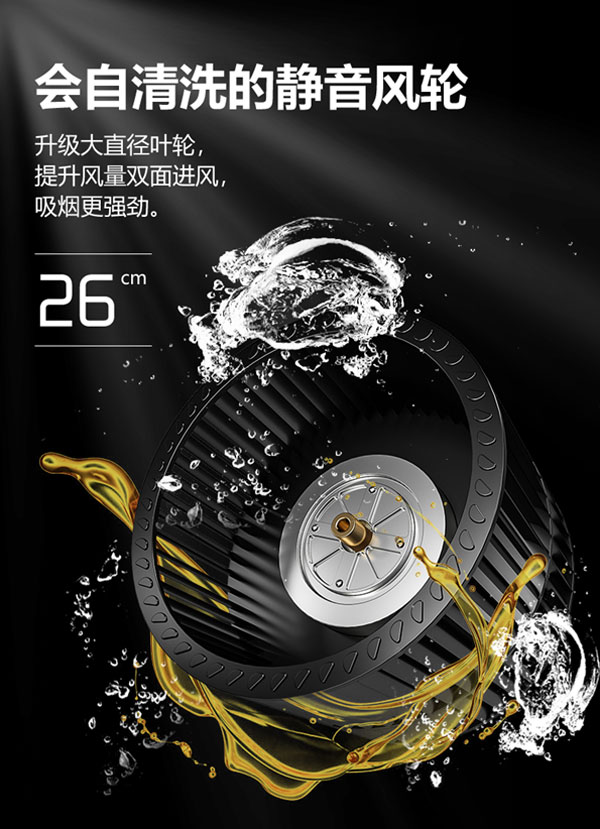 會自清洗的靜音風輪