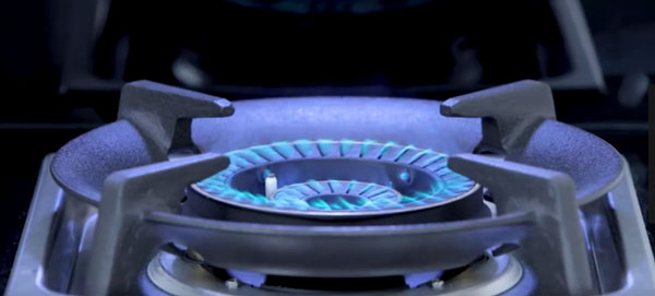 藍炬星自主研發的旋火燃燒器