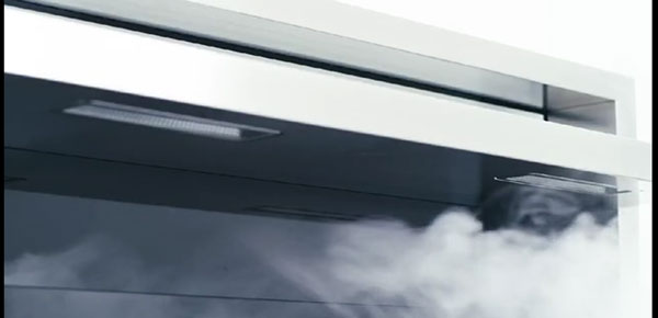 藍炬星集成灶強大吸油煙能力