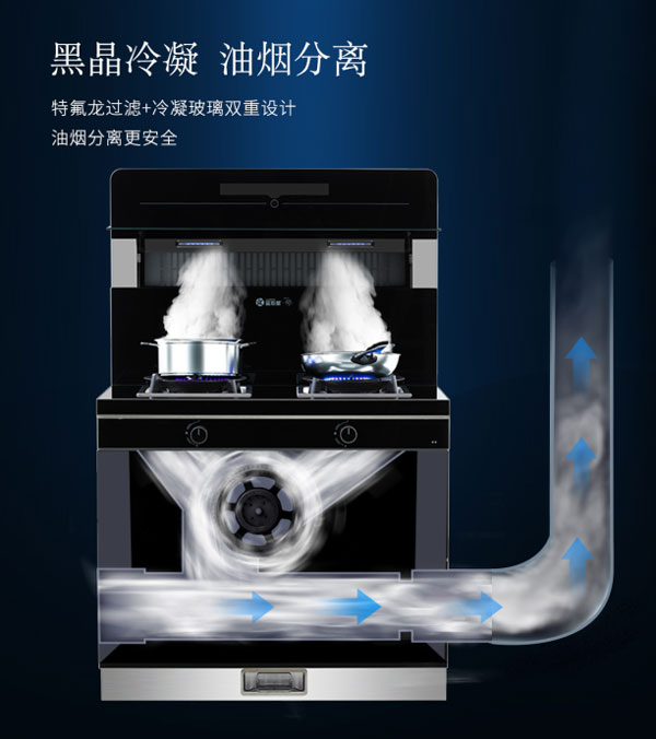 黑晶冷凝油煙分離