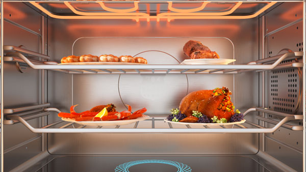 食品級(jí)304不銹鋼消毒柜、蒸烤箱