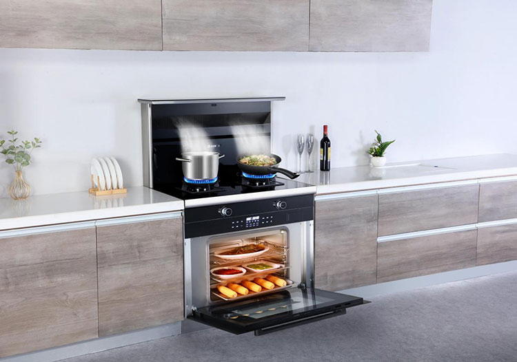 理想廚房只缺一臺藍炬星R3S-ZK集成灶