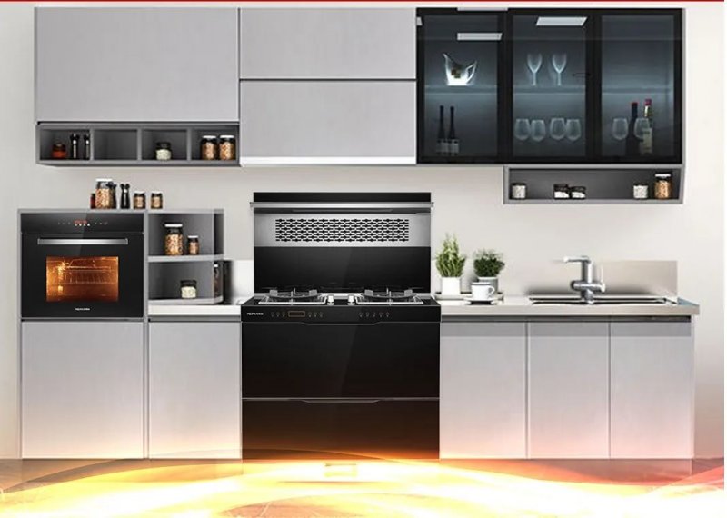 藍炬星集成灶，讓你的廚房始終干凈整潔